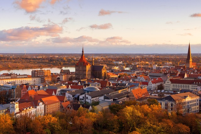 Rostock Stadtblick